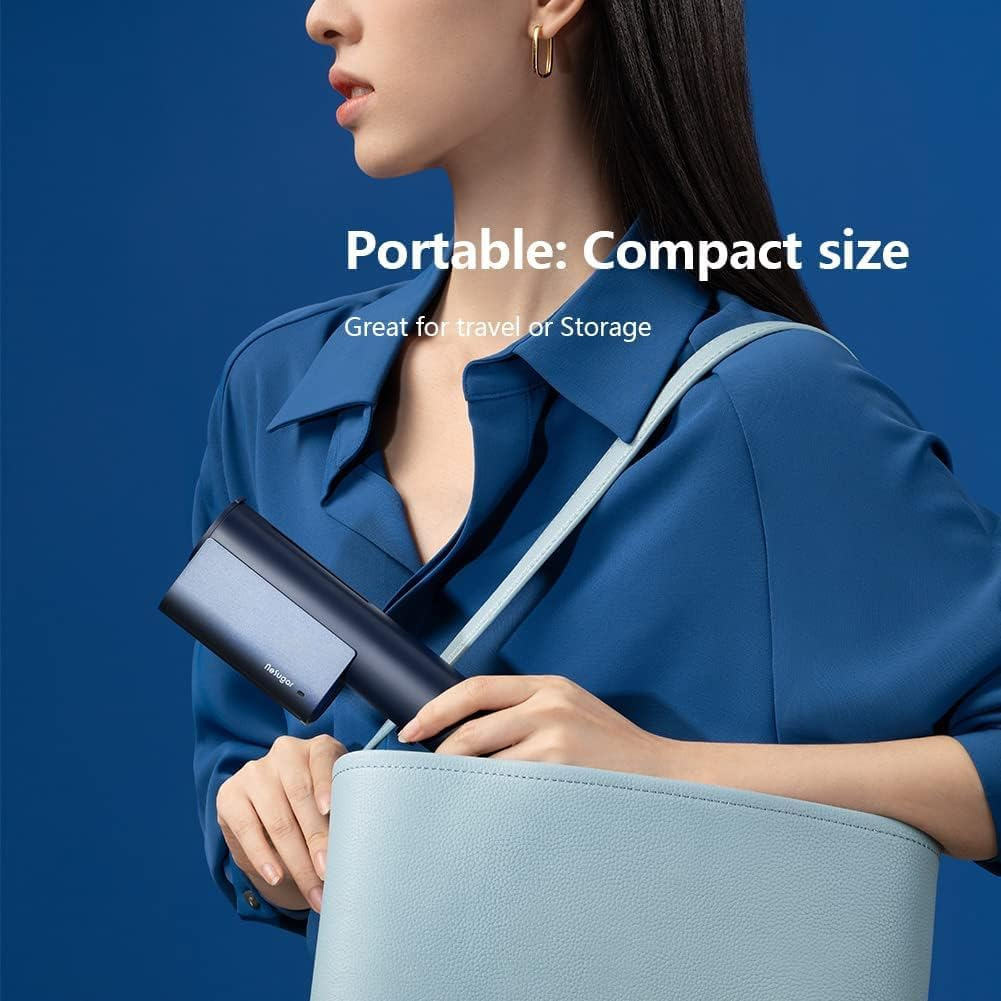 Nesugar G3 Clothes Steamer, Portable Travel Steamer, Stylish Handheld Steamer, 0.34 Kg Lightweight, 15 Second Quick Heating, Lightweight Mini Steam Iron for Travel and Home image number 1
