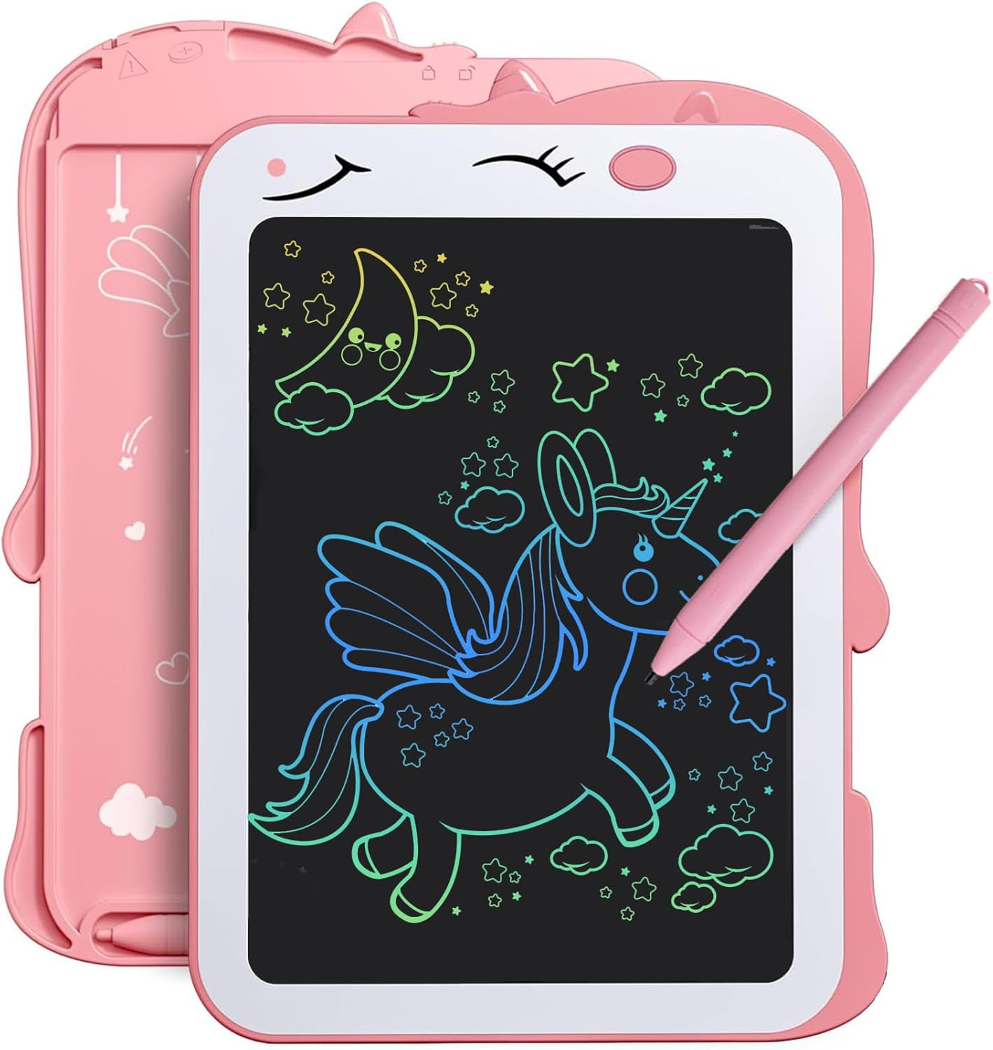 LCD Writing Tablet for Kids Unicorn Colorful Toddlers Toys Drawing Board,Educational Kid Toys Travel Toysfor 3 4 5 6 7 8 Year Old Girls Christmas Birthday Gift image number 4