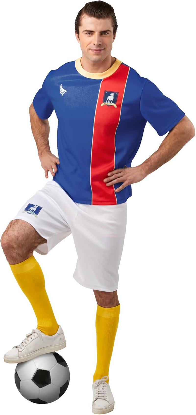 Rubie'S Adult Ted Lasso AFC Richmond Soccer Costume, as Shown, Large