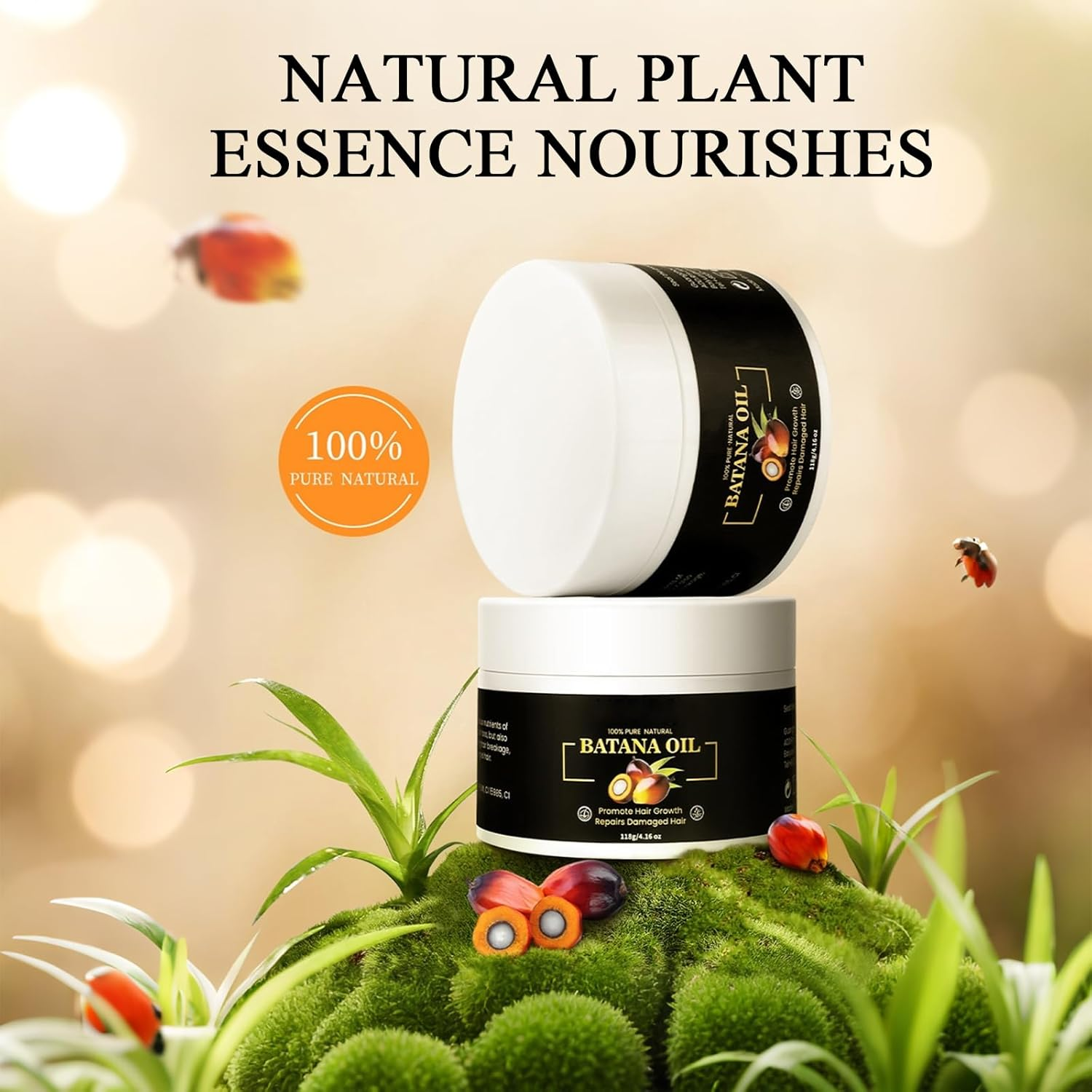 TTFP Batana Oil for Hair Growth - Organic Batana Oil Cream, Raw Batana Oil Hair Growth Treatment