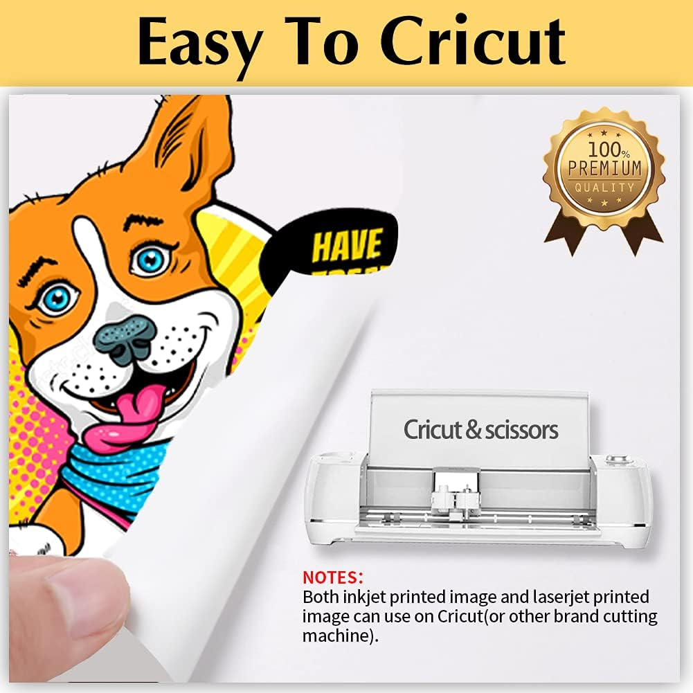 Transourdream Iron on Heat Transfer Paper for Light T Shirts (10 Sheets A4, Light 3.0) Printable HTV Heat Transfer Vinyl for Inkjet & Laserjet Printer Iron on Transfers for T Shirts (TRANS-L3-10) image number 4