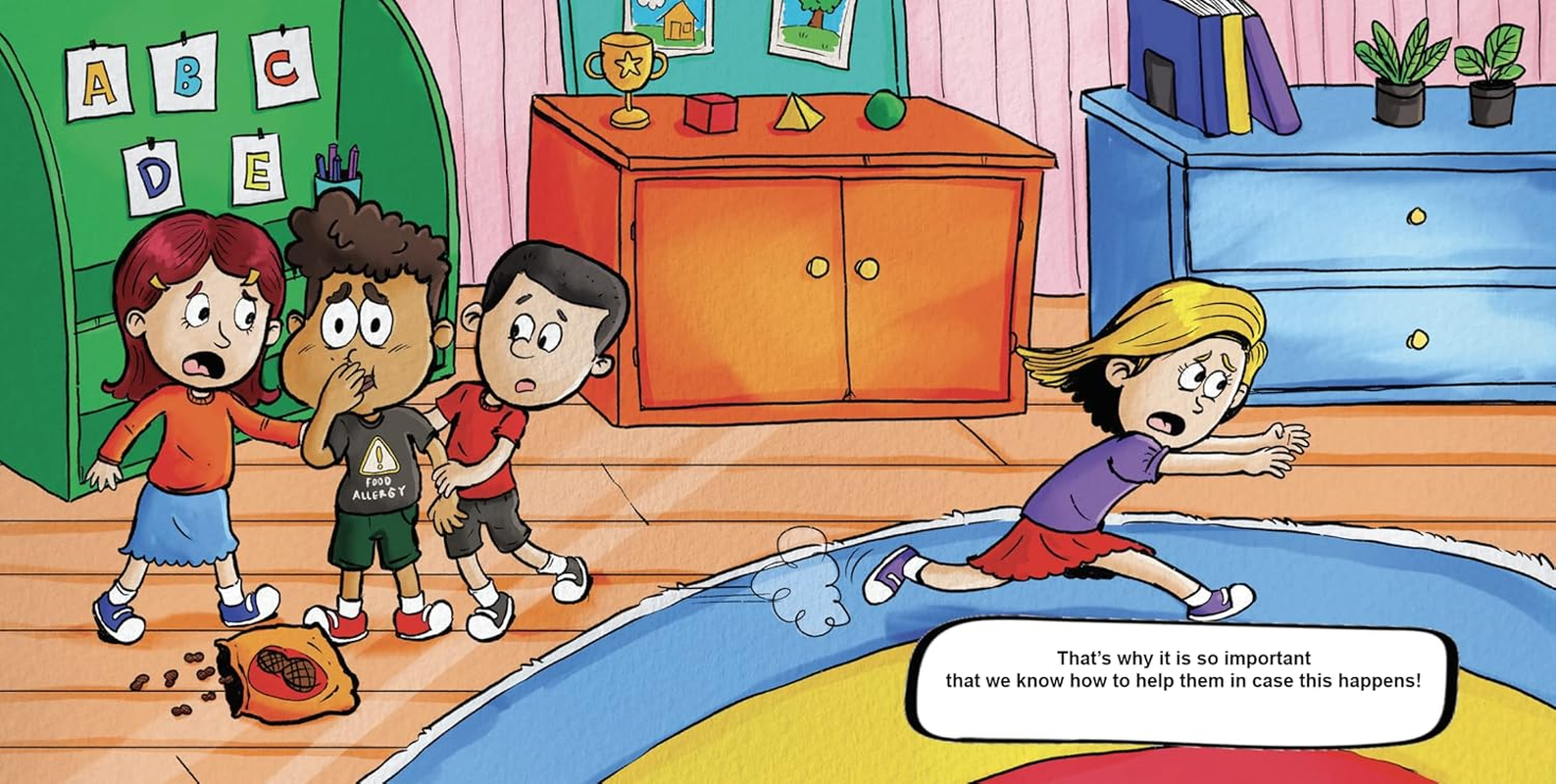 Someone in Our Class Has Food Allergies: a READ ALOUD EXPLANATION and EDUCATION for the CLASSROOM image number 2