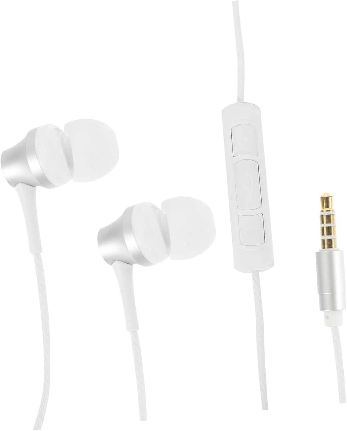 Mikinona -Ear Earphones with 3.5Mm Jack and Volume Control Wired Earbuds for Phone and Computer Use Random Color Suitable for Travel and Daily Listening image number 6