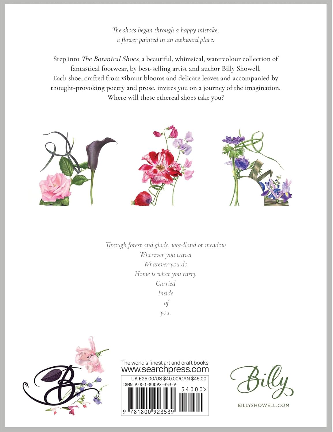 The Botanical Shoes: a Collection of Botanical Shoe Paintings in Watercolour and Words