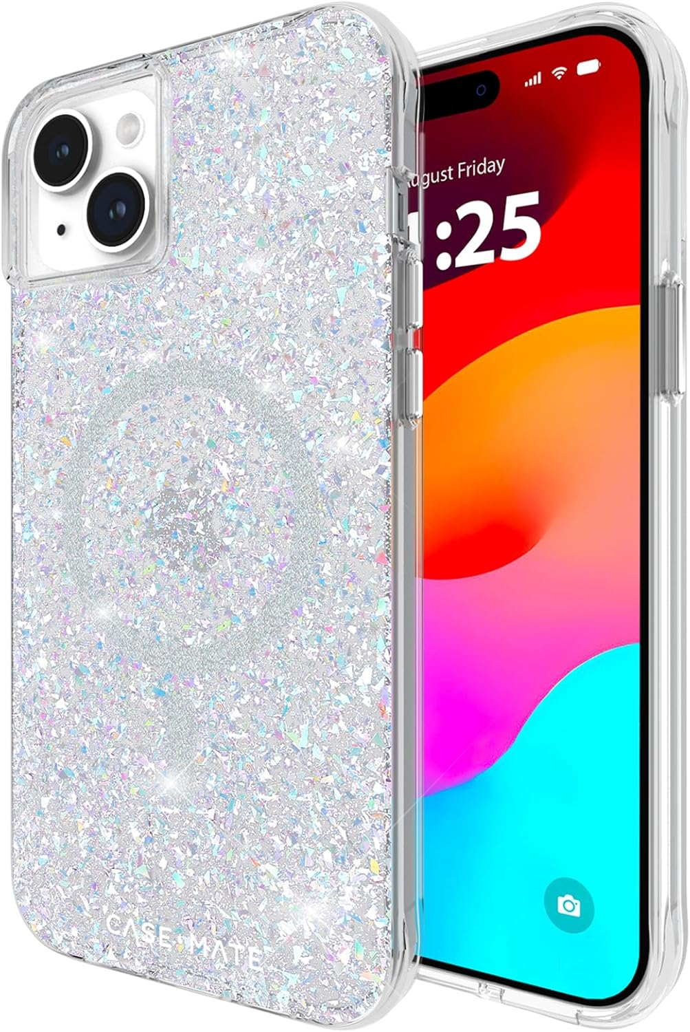 Case-Mate Twinkle Magsafe Cover for Iphone 15+, Iridescent