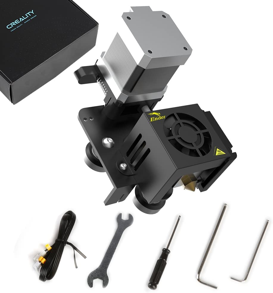 Official Creality Ender 3 Direct Drive Upgrade Kit, Ender 3 V2 Upgrades for Ender 3, Ender 3 Pro, Ender-3S 3D Printer with Stepper Motor Hotend Kit 1.75Mm Extruder Fan and Cables Support TPU Filament image number 6
