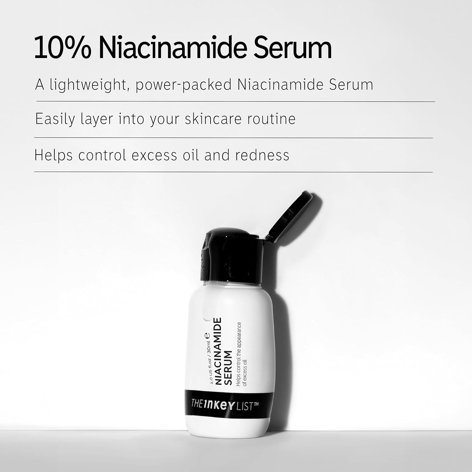 The INKEY List 10% Niacinamide Serum for Control of Excess Oil and Redness 30 Ml image number 6