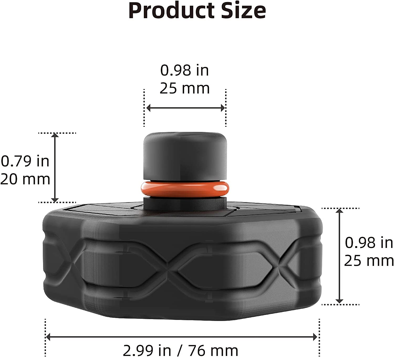 Torin Lifting Jack Pads for Tesla Model Y/S/3/X:Non-Slip Jack Pucks Tesla Accessories for Battery & Chassis Protection,4 Packs with a Storage Case,Atsls001B
