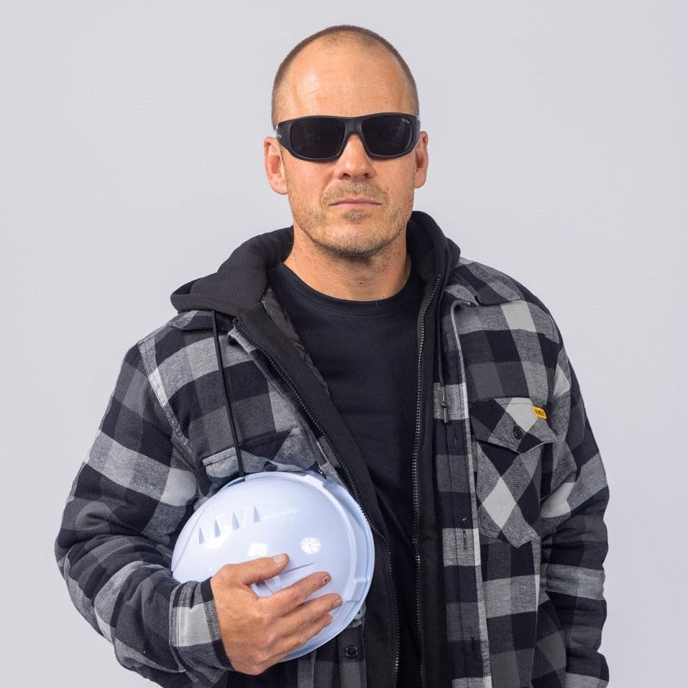 Ugly Fish 'Tradie' Polarised Wrap Safety Sunglasses image number 5