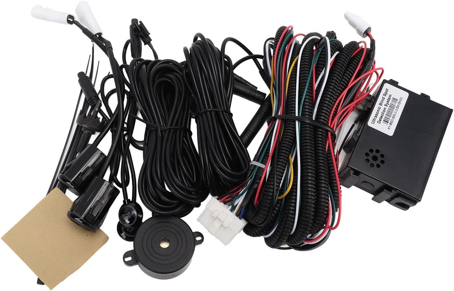 Generic Car Blind Area Detection System, BSD Distance Assistant Lane Changing Warning Blind Spot Radar Detectors Sensor System, Reversing Radar Car Spot Monitoring Driving Assistance image number 4