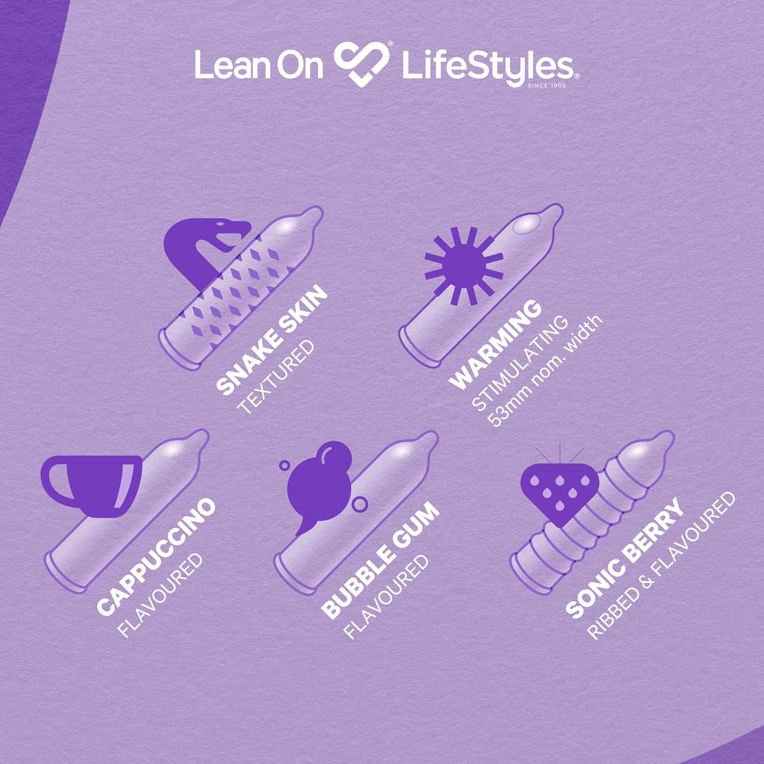 Lifestyles Assorted Condoms 20 Pack