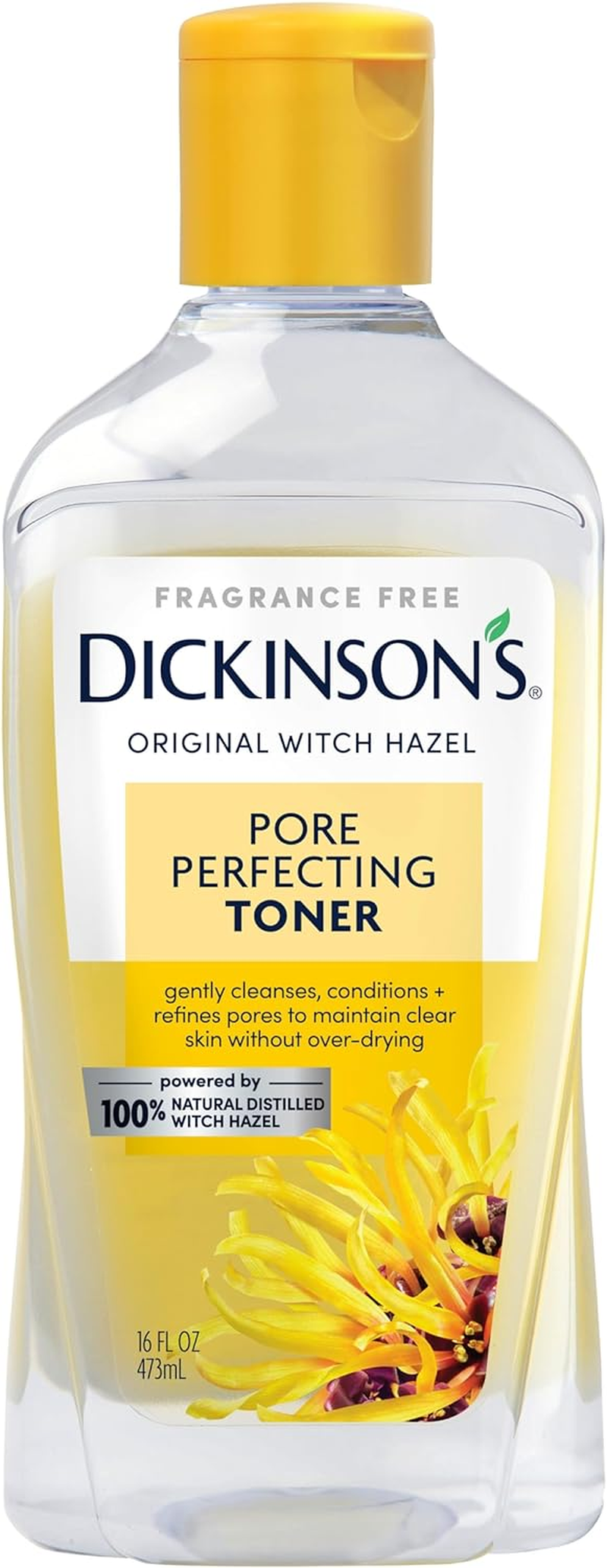 Dickinson'S Original Witch Hazel Pore Perfecting Toner, 100% Natural, 16 Ounce Fragrance Free image number 2