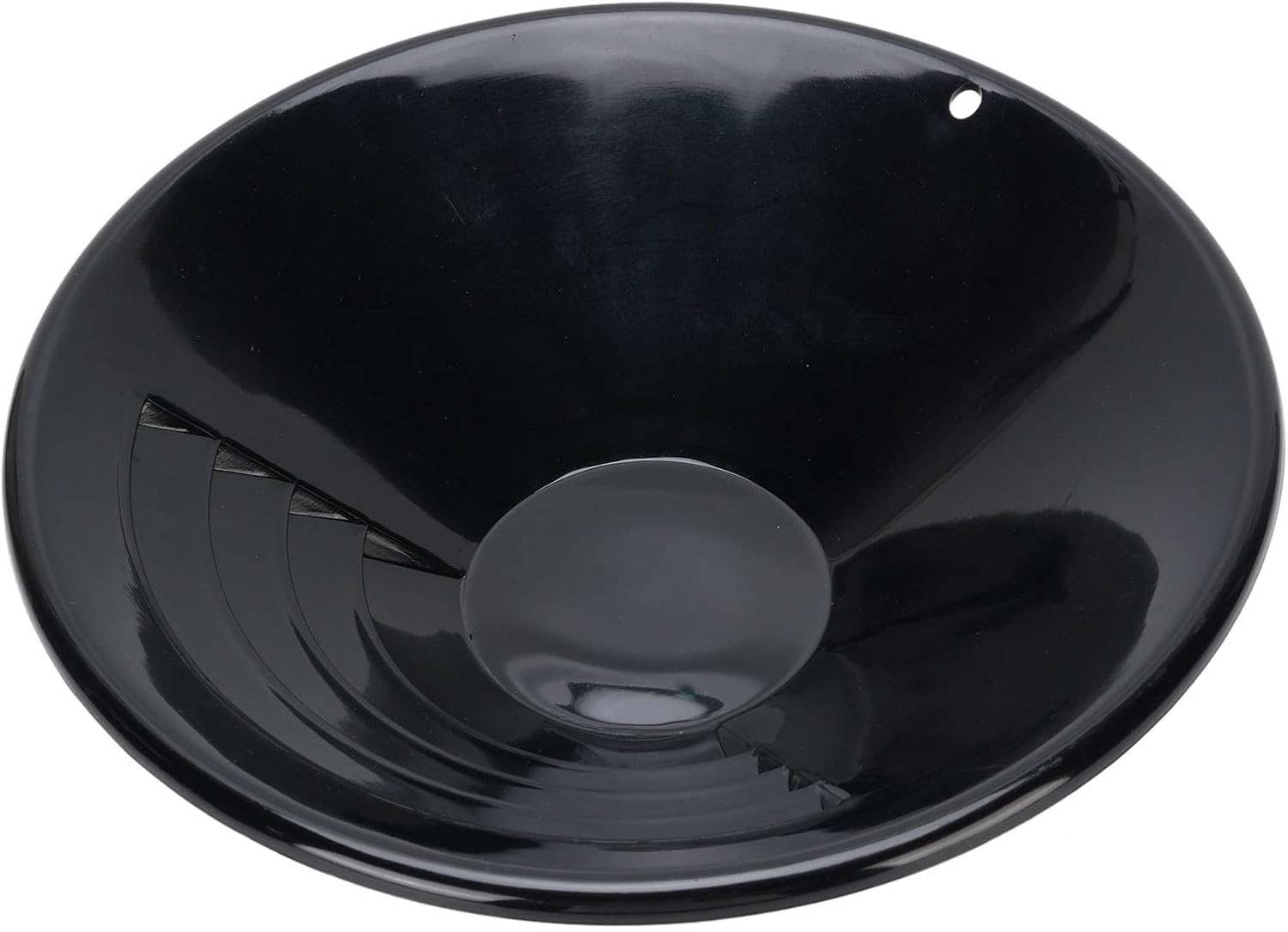 Gold Panning Pan, 10 Inch Gold Pan Gold Prospecting Beginners Kit, ABS Sturdy Gold Prospecting Pan Collection Tools for Easier Mining and Prospecting, for Beginners and Enthusiasts image number 2