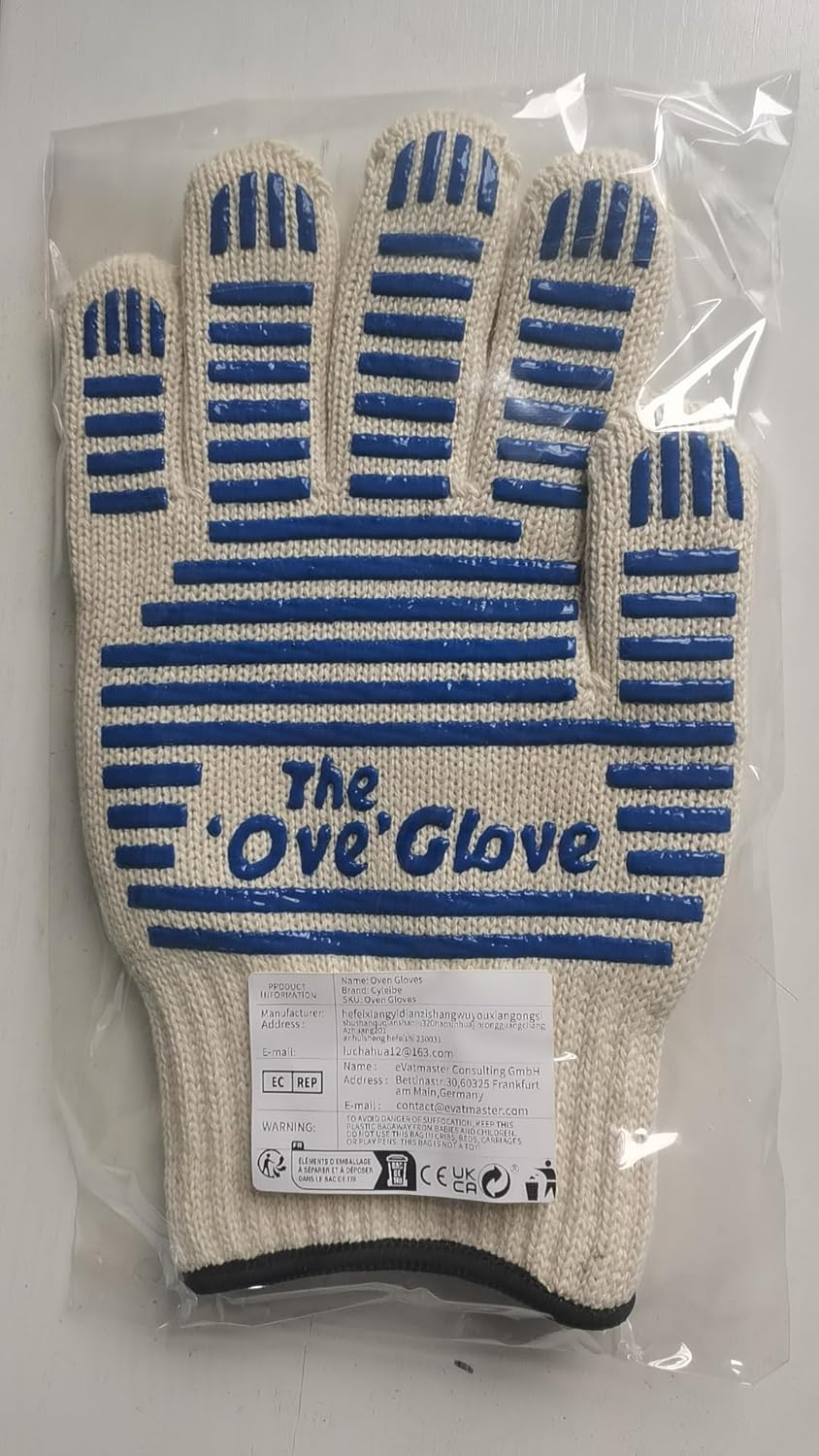 SACALA Heat Resistant Oven Gloves, a Pair of Non-Slip Kitchen Heavy Duty Microwave Roaster Gloves, Hot Surface Handler Silicone Shell Extreme Heat Proof Gloves for Baking Cooking Grill BBQ image number 5