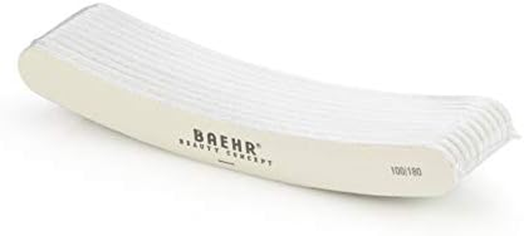 BAEHR Banana Professional File White Grain 100/180 Pack of 10 image number 1