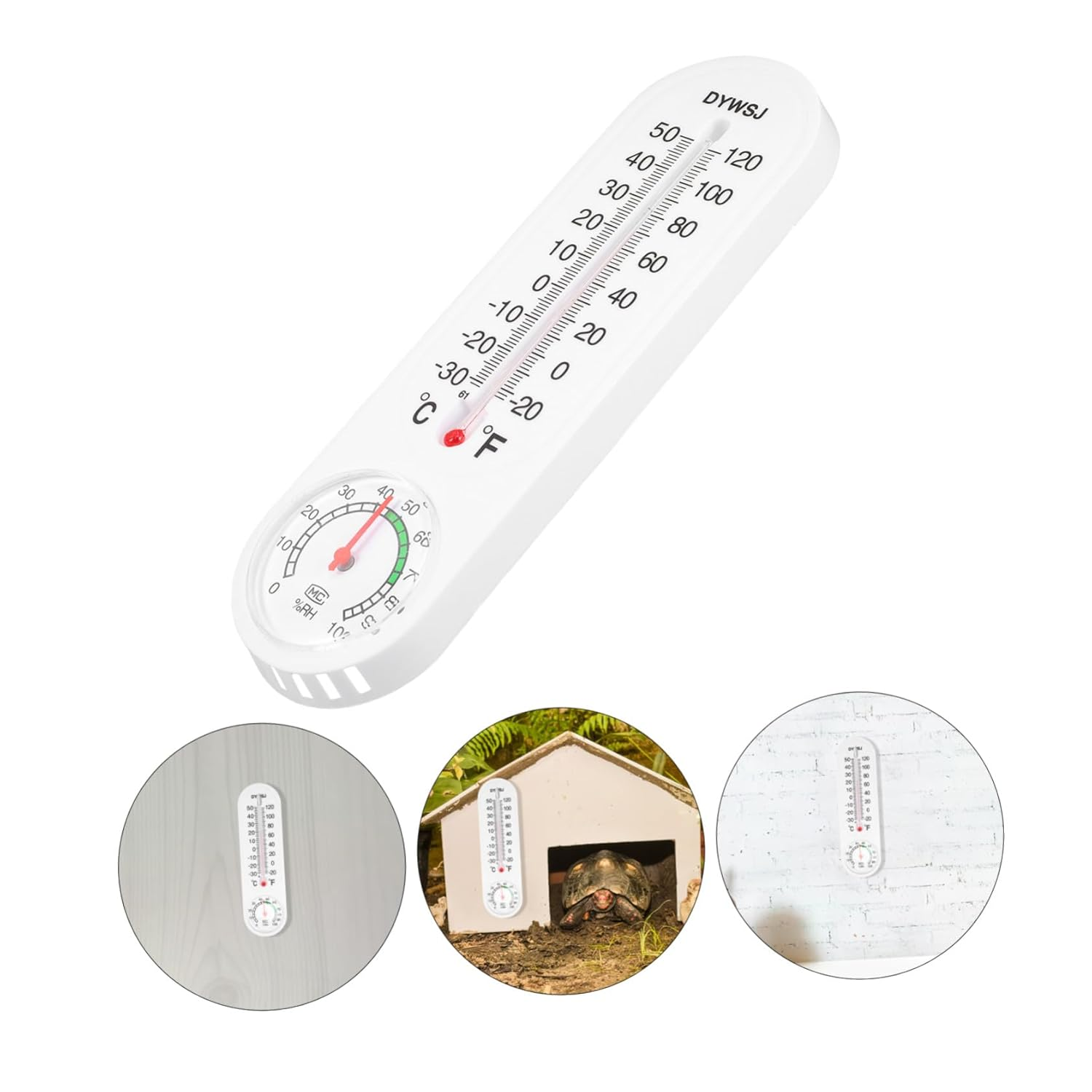 DECHOUS Temperature and Humidity Display High Precision Digital Thermometer Hygrometer for Home Kitchen Nursery Monitor Temperature and Humidity in House image number 3