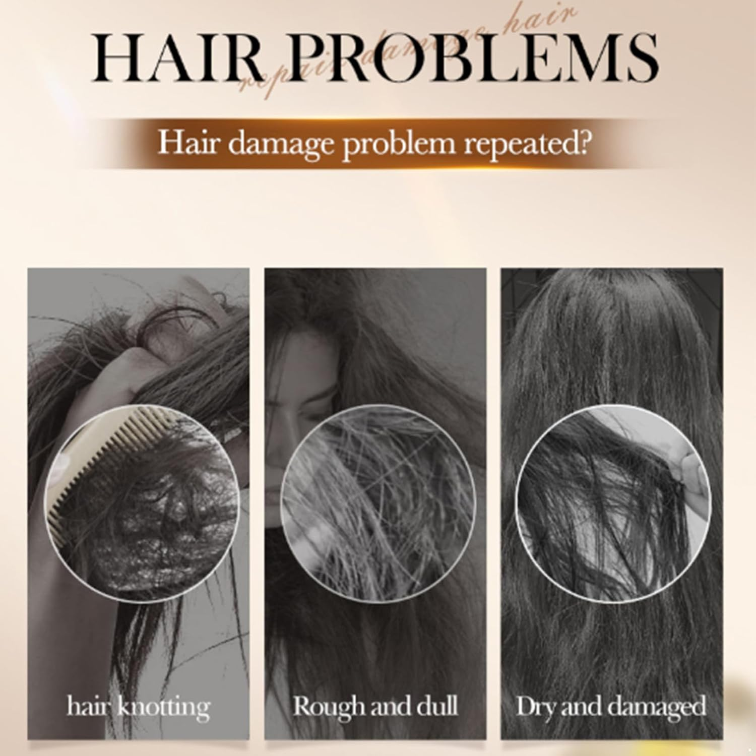 Yeahdor 1Pc Batana Oil Intensive Hair Mask Deep Conditioning Formula to Hydrate and Repair Dry Damaged Hair for Ultimate Softness Smoothing and Frizz Protection White One Size