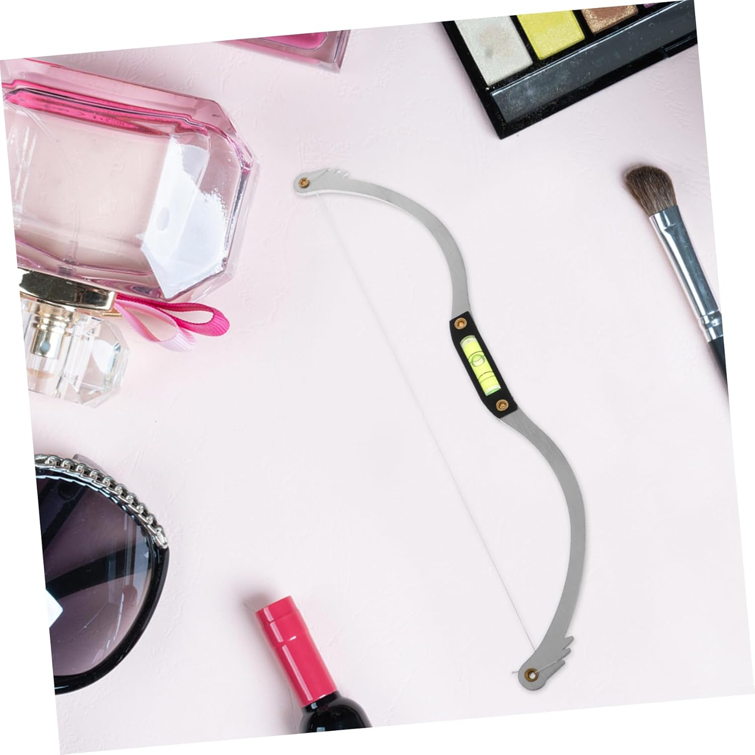 CALLARON Professional Eyebrow Mapping Tool Precision Ruler Level Makeup Caliper for Symmetry Tattooing and Makeup Artists