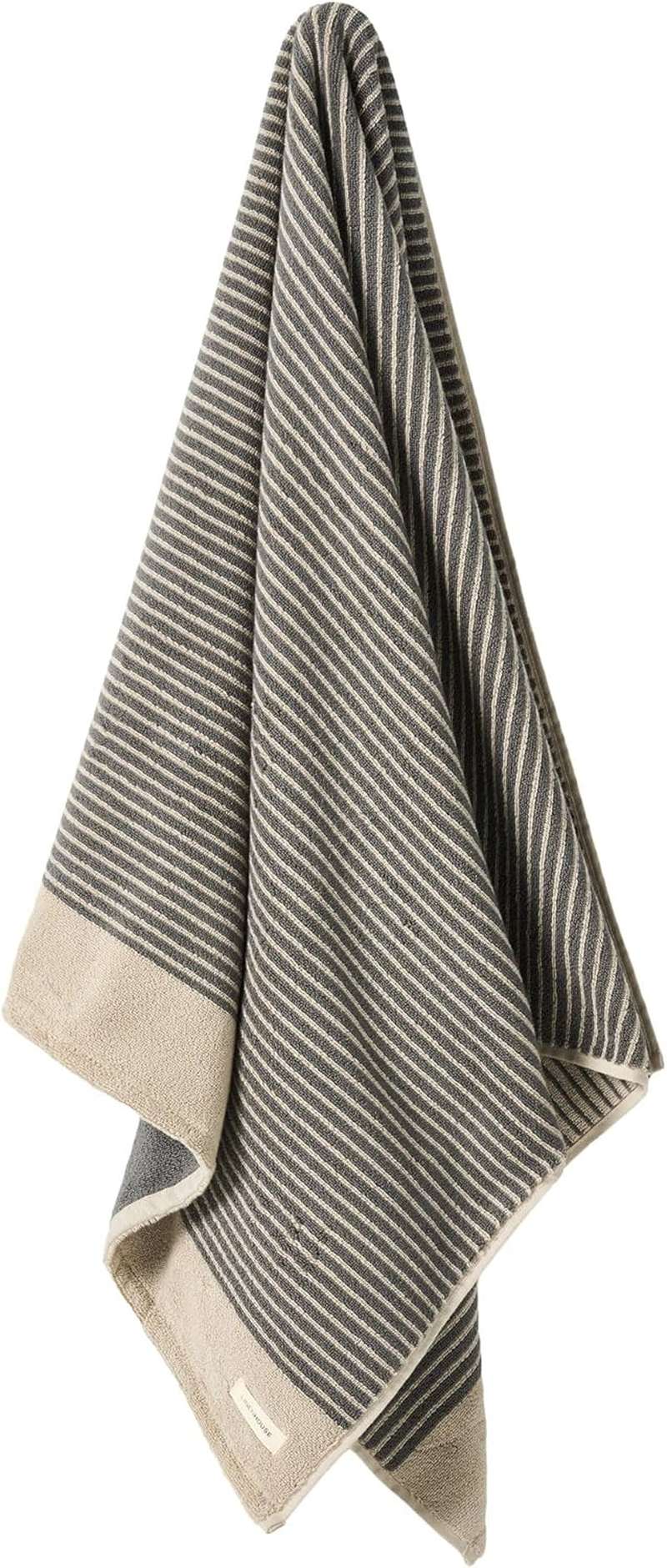 Linen House Inverloch Bath Towel, Shadow, Large image number 2