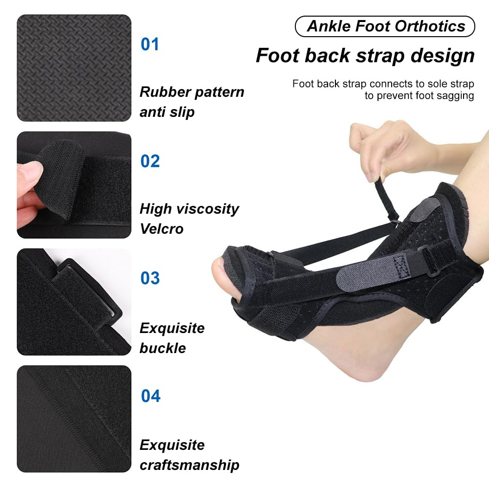 Plantar Fasciitis Night Splint,For Pain Relief Caused by Plantar Fasciitis Achilles Tendonitis Foot Drop Heel Spur Flat Arch, Unisex image number 1