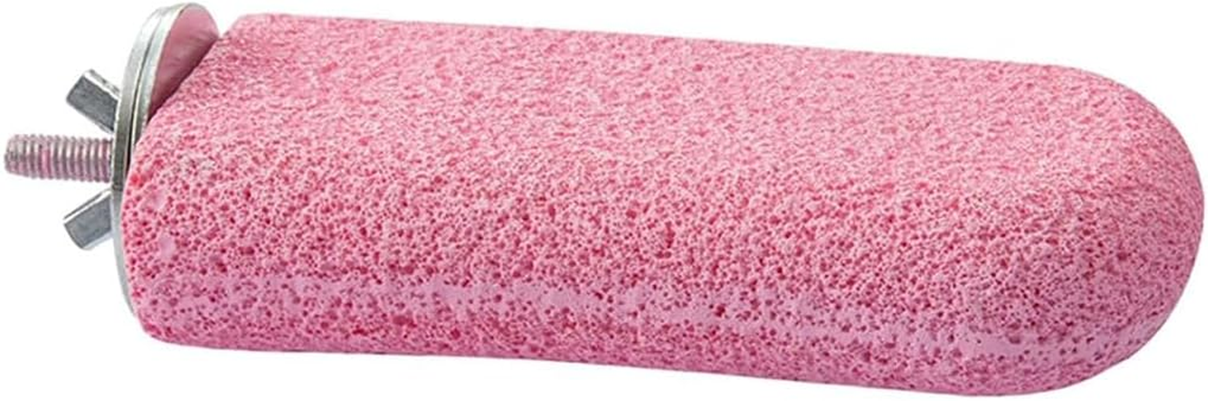 AIMALL Parrot Stand Resin Grinding Stick Ice Cream Platform Bird Perch Claw Sharpener Pink Green Purple 2.6In X 4.7In Bird Cage Accessories for Tiger Skin and Xuanfeng Parrots