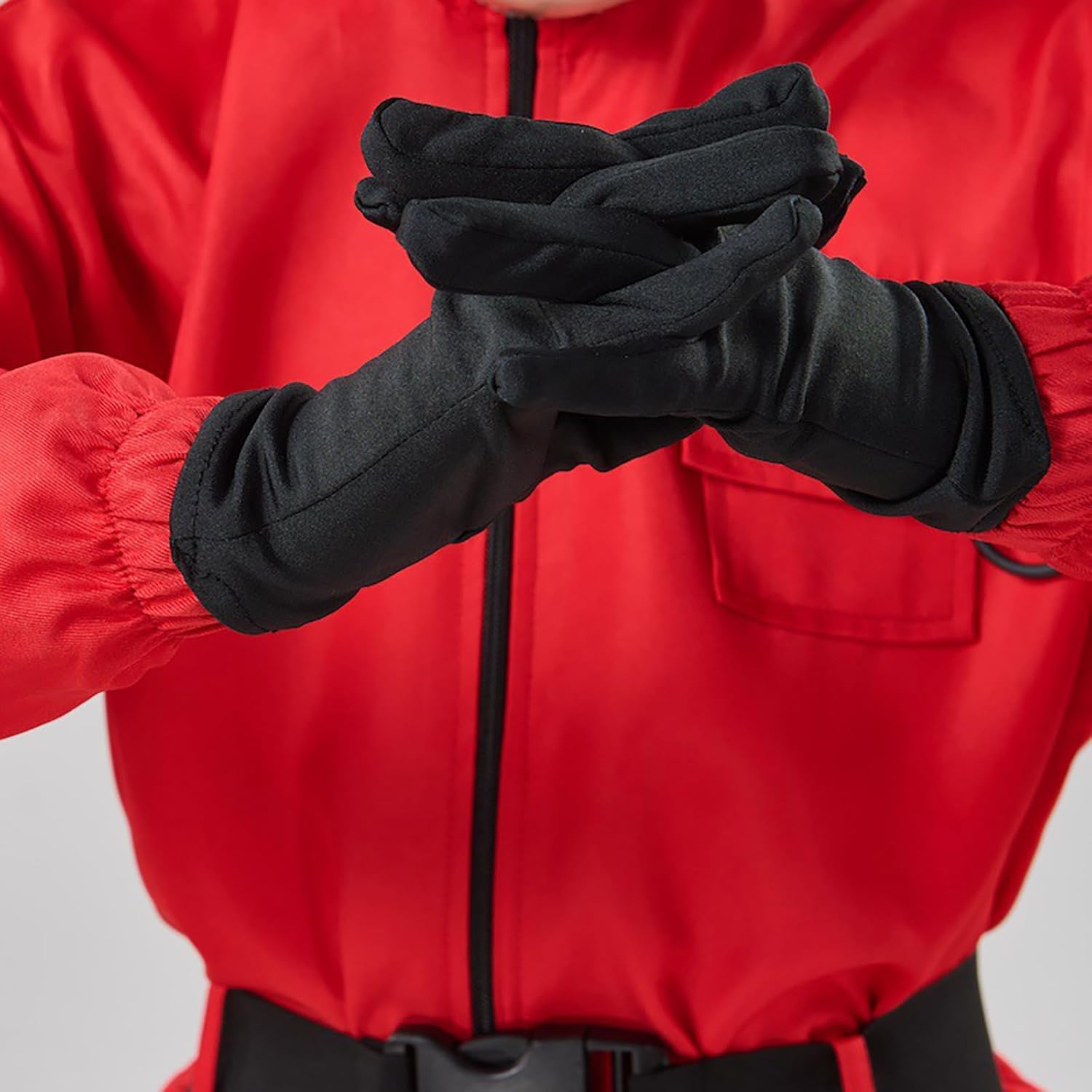 Red Jumpsuit Kids Carnival Casual Suit Set Halloween Cosplay Costume for Kids