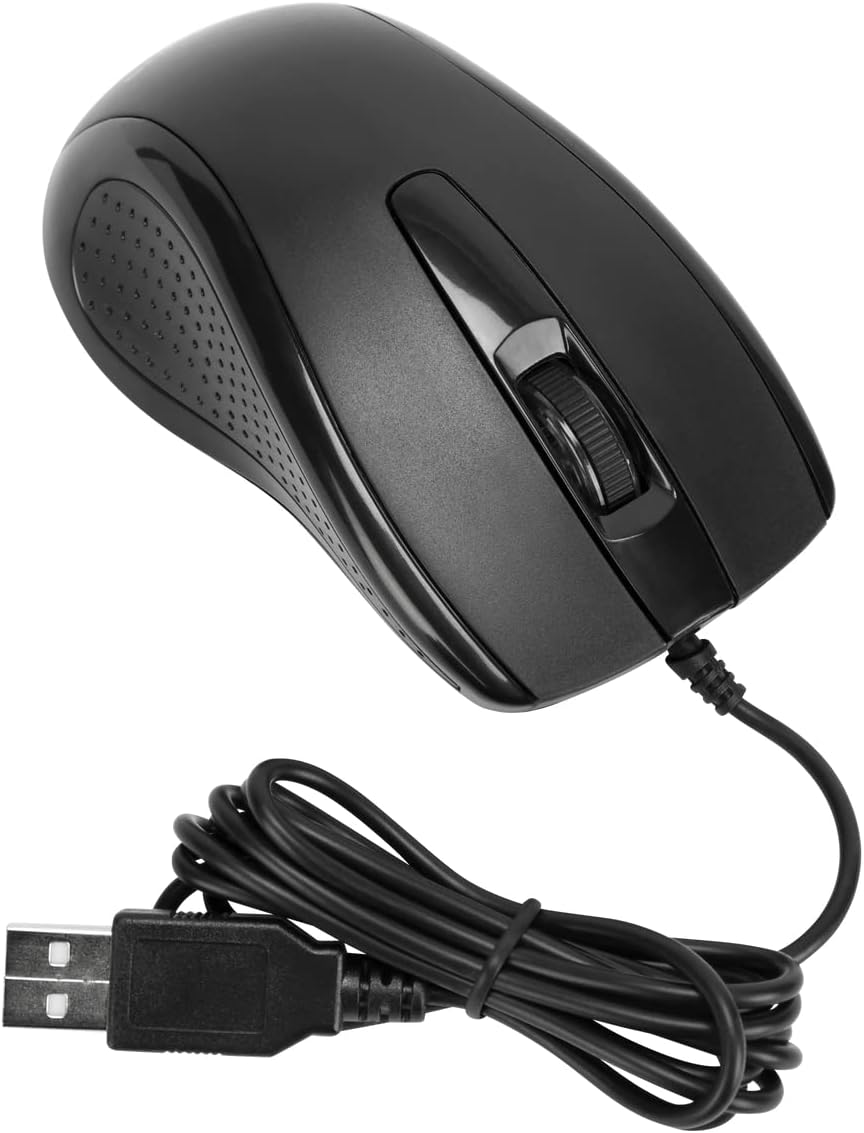 Targus Antimicrobial Wired USB Mouse image number 1