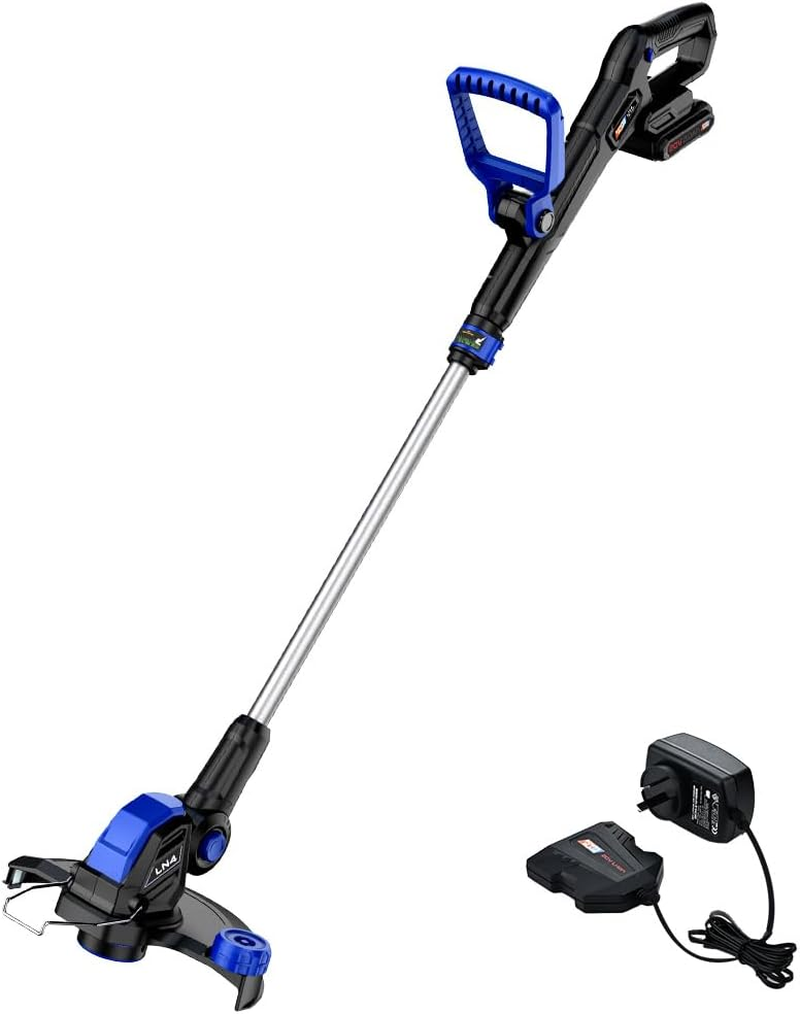 Powerblade LN4 20V Cordless Electric Line Trimmer & Garden Edger Kit, with Battery and Fast Charger image number 3