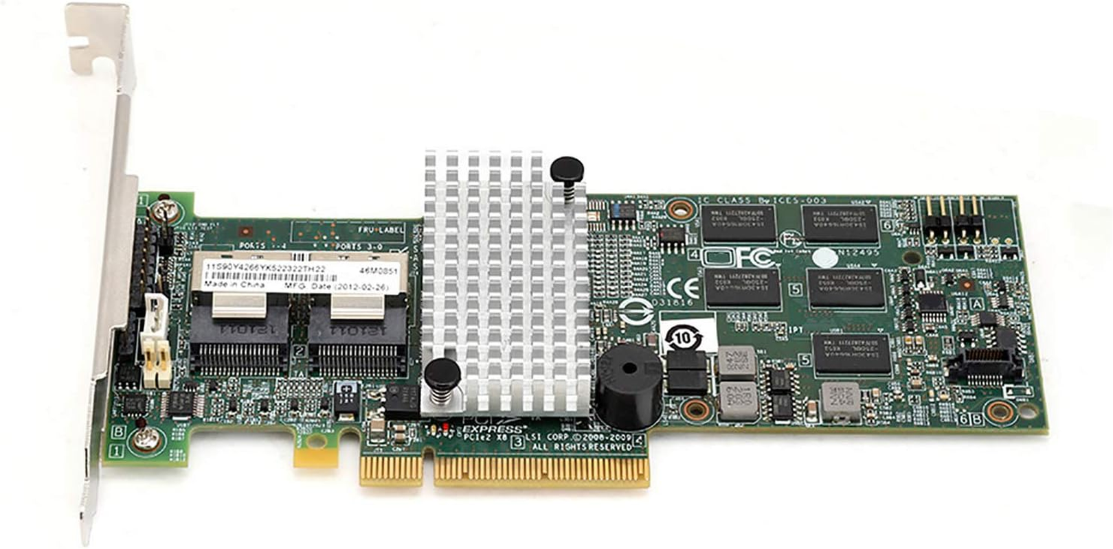 Smart Array M5015 Megaraid 9260-8I RAID Controller - SAS 6G Pcie X8 for LSI 46M0851 - Portable image number 1