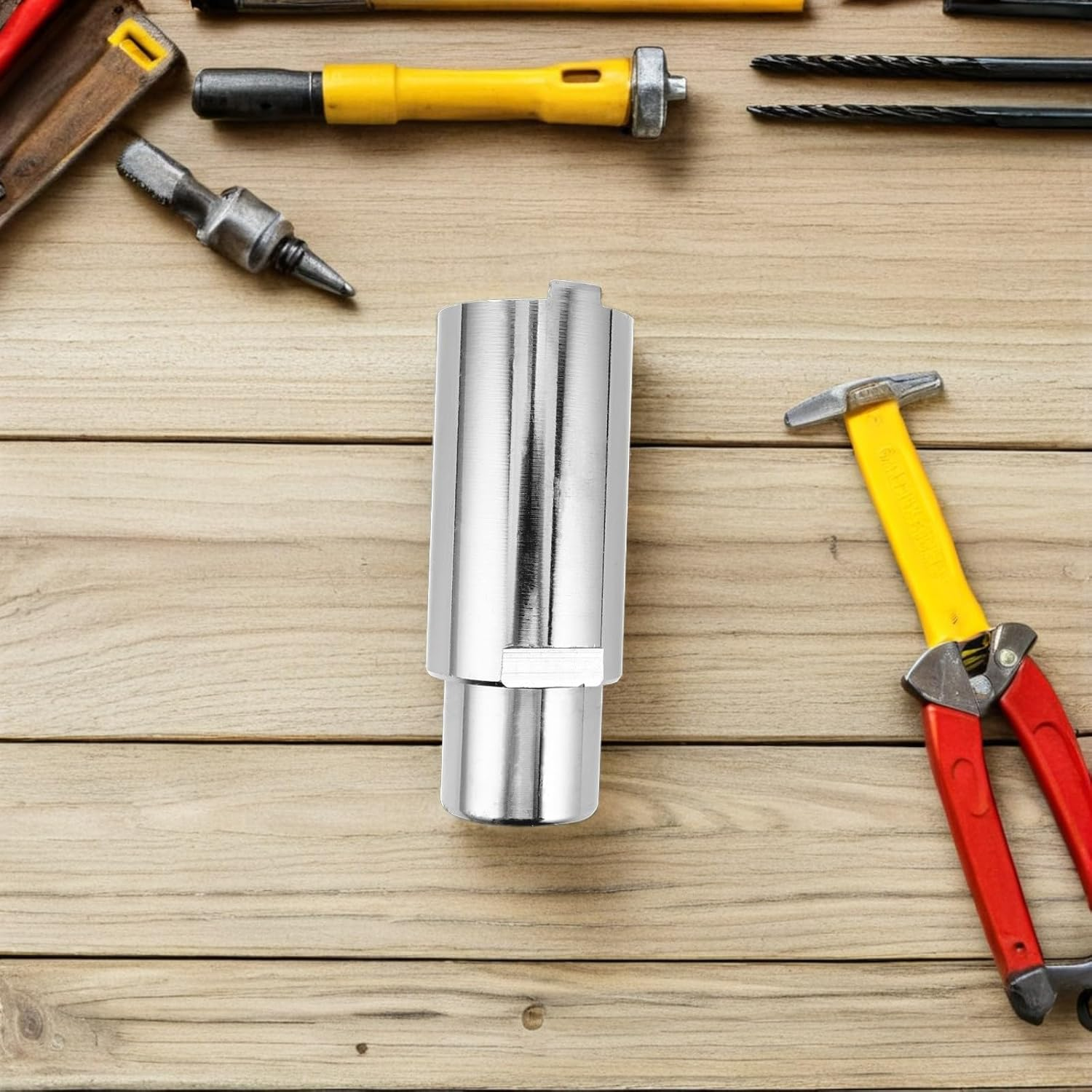 PAMINGONO Bottle Jack Lift Extension Leg Extender Support 42Mm Heightening Column 100Mm Vehicle Lift Height Extension Adapter for Automotive and Truck Maintenance image number 4