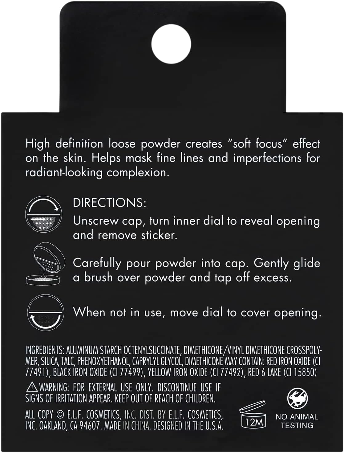 E.L.F. Studio High Definition Loose Face Powder 0.28 Ounce Soft Luminance image number 2