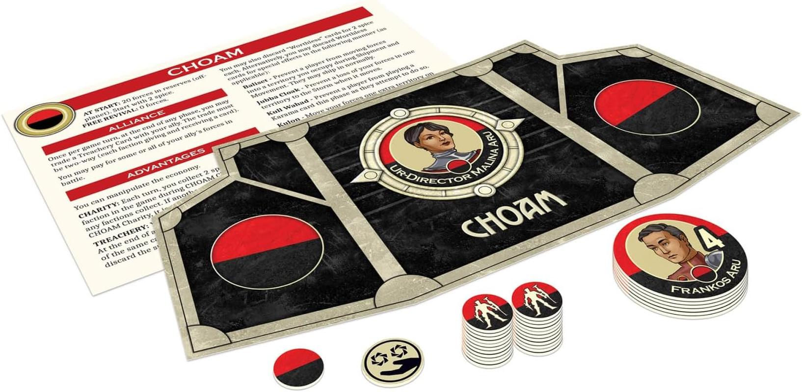 Gale Force 9 Dune Choam and Richese House Expansion Board Game