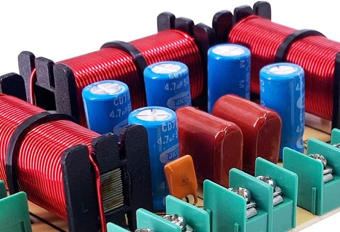 JINGERL 2PCS 4 Way 120W Speaker Treble Alto Bass Frequency Divider Home Theater Hifi Stereo 4Unit Circuit Stereo Audio Crossover Filters image number 2