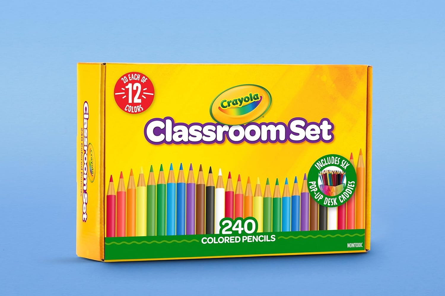 240Ct Col Pencil Classroom Set image number 4