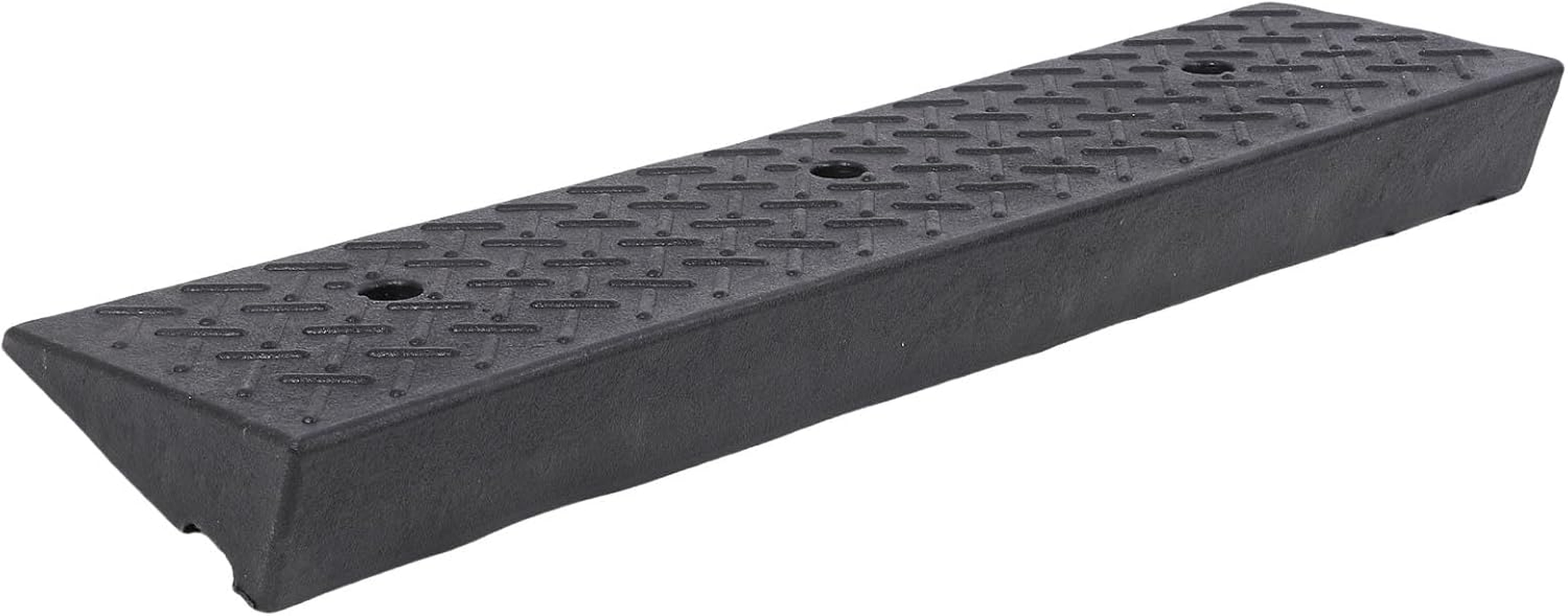 Rubber Curb Ramps, 22000LB Capacity, Heavy Duty 3In Rise Threshold Bridge Curb Ramp, Car Ramp for Trucks, Buses, Cars, Wheelchairs, Bikes image number 2
