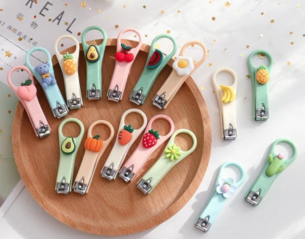 Cacti Cartoon Nail Cutters, Nail Clippers Set Nail Trimmer Fingernail Clippers Stainless Steel Nail Clippers for Women and Men, Fingernail and Toenail Clippers, Nail Tools (2H996)