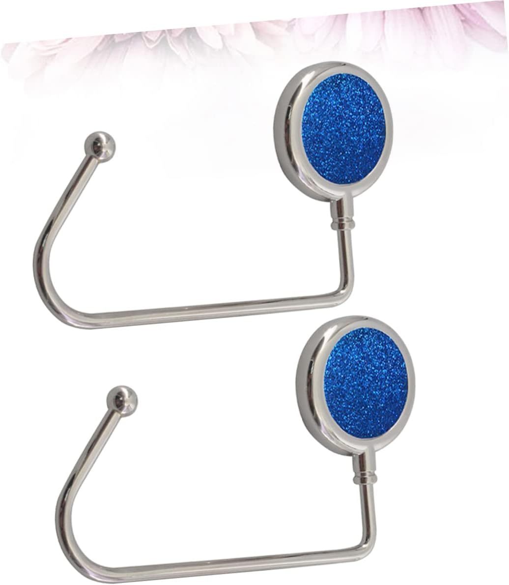 CONGARTENO 2Pcs Alloy Handbag Hook Bag Hooks for Backpack Schoolbag Table Desktop Holders Handbag for Hanging Purse image number 4