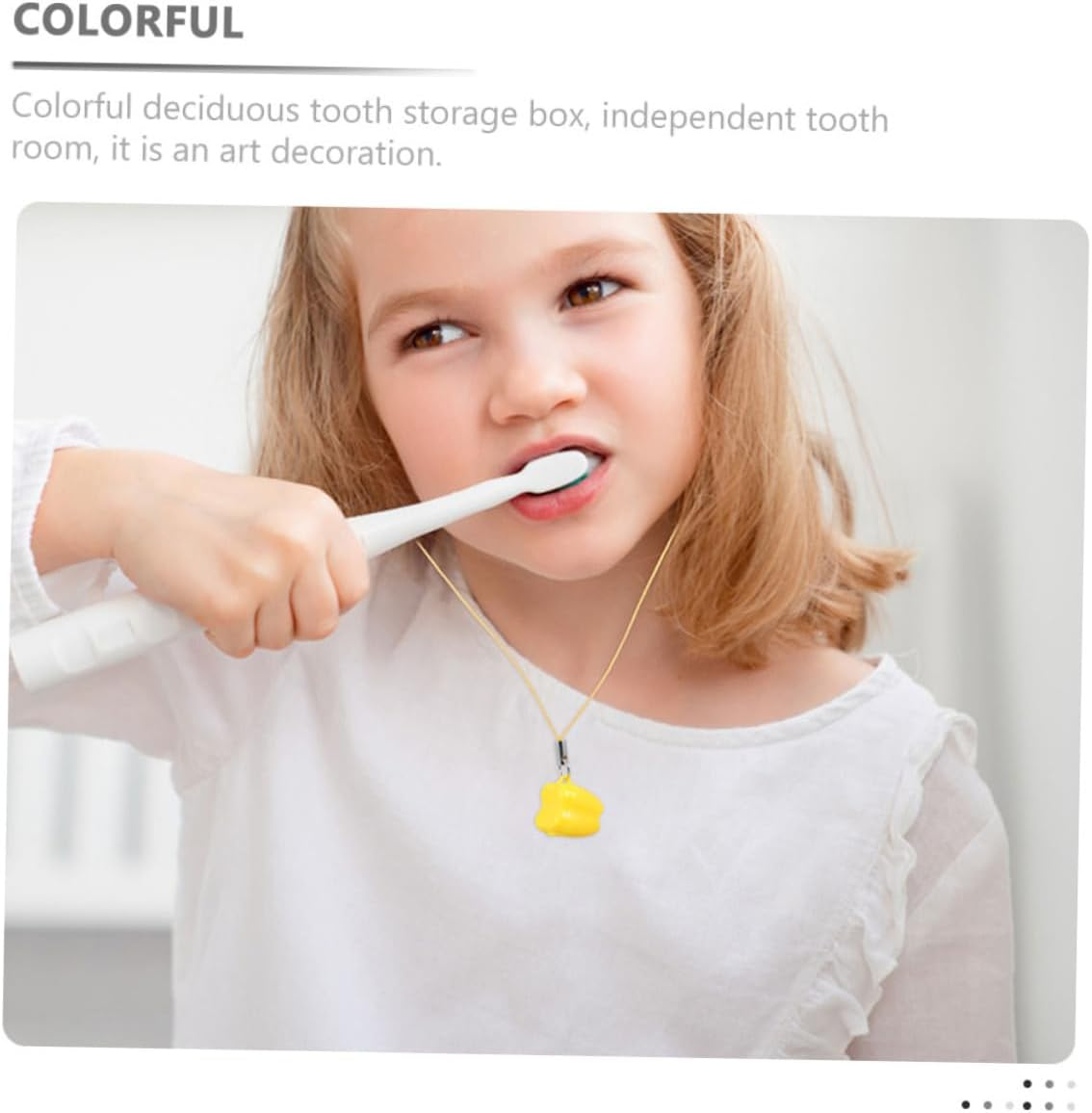 10Pcs Baby Teeth Keepsake Boxes Kids Tooth Holder Storage Saver Case for Boys and Girls Colorful Necklace Container for Memory Saving image number 1