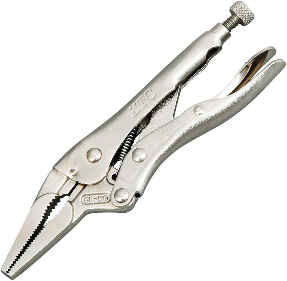 Kyoto Tool (KTC) Locking Pliers Long Nose (With Wire Cutter) 100LN