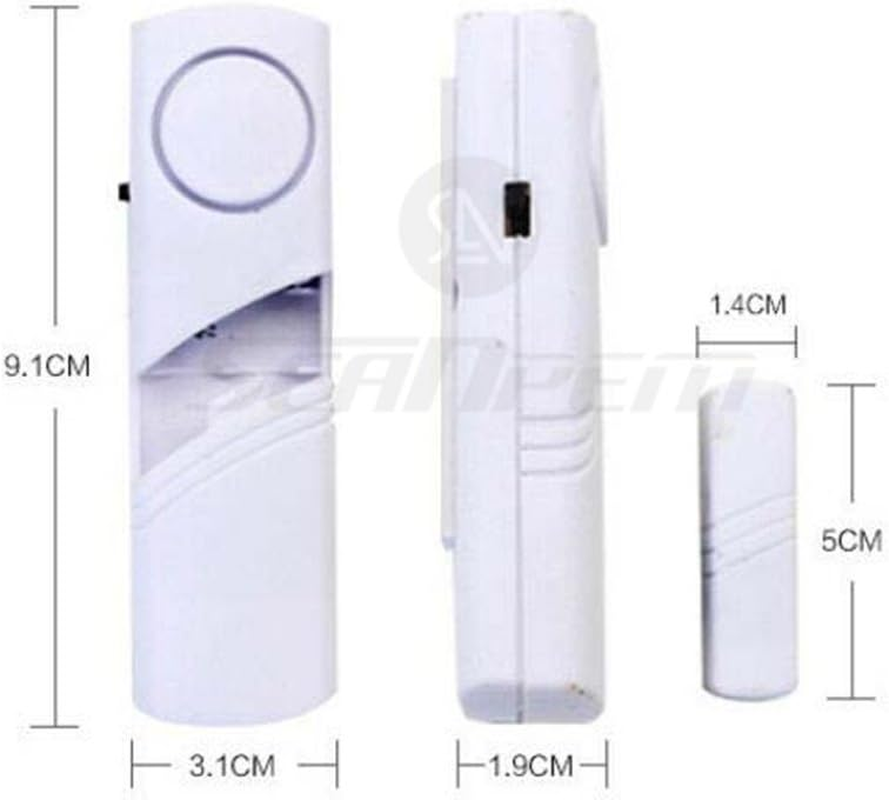 Home Security Alarm System DIY Kit - Magnetic Sensor - Guardian Protector - Window Glass Vibration Security Burglar Alarm for Homes, Cars, Sheds, Caravans, Motorhomes - Price Xes (10) image number 4