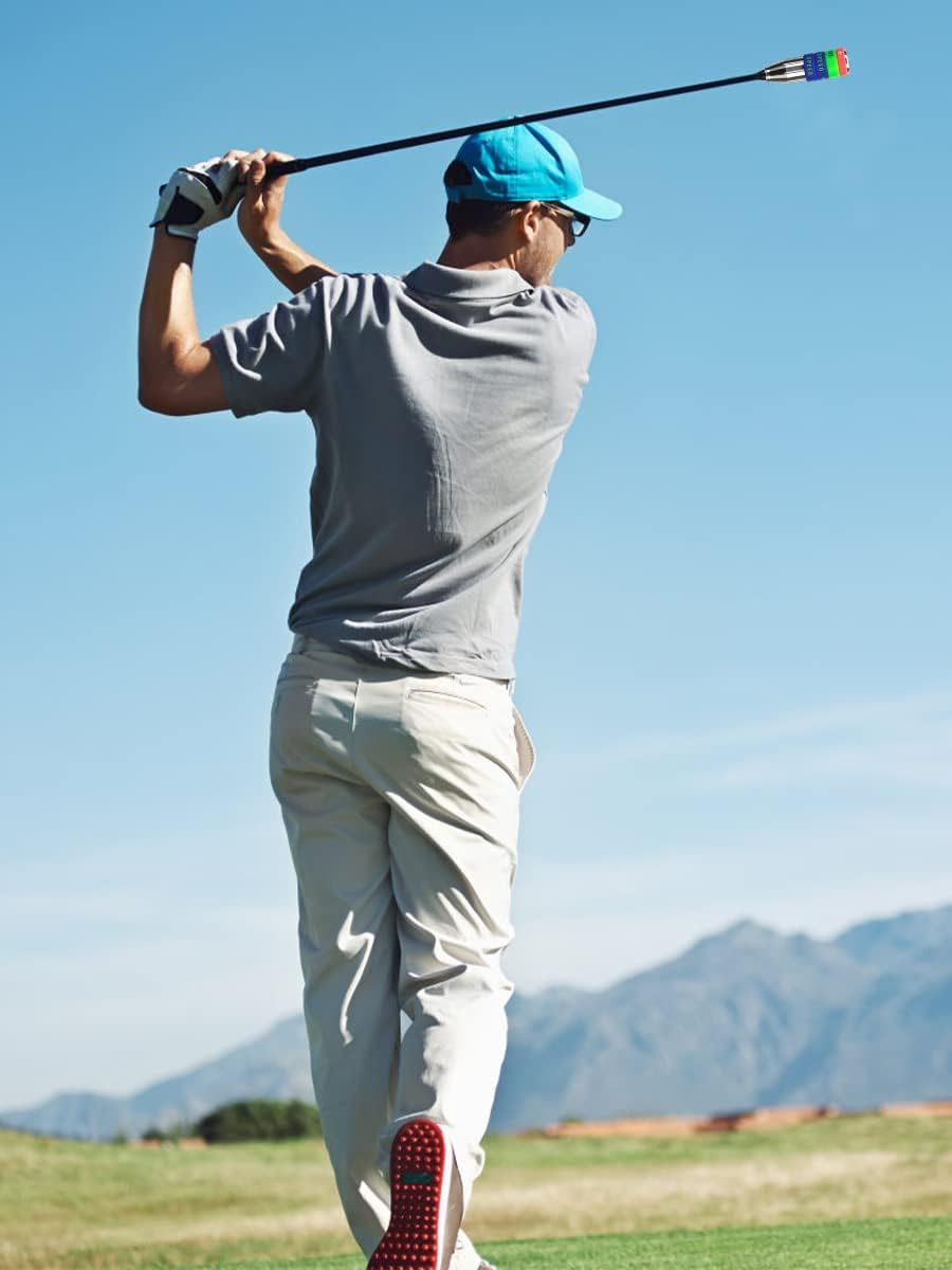 Big Crazy Golf Swing Speed Trainer Adjustable, Golf Training Equipment Three Weight Configuration Options, Golf Tempo Training Aids Connect Your Golf Clubs for Callaway Taylormade Ping Titleist image number 6