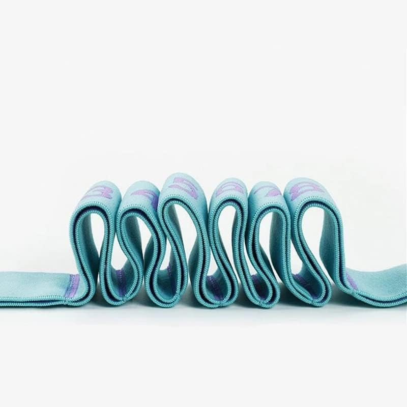 Stretching Strap 10 Loops Fabric Non Slip Stretch Bands for Stretching, Physical Therapy, Pilates, Dance, Gymnastics,Fitness image number 6