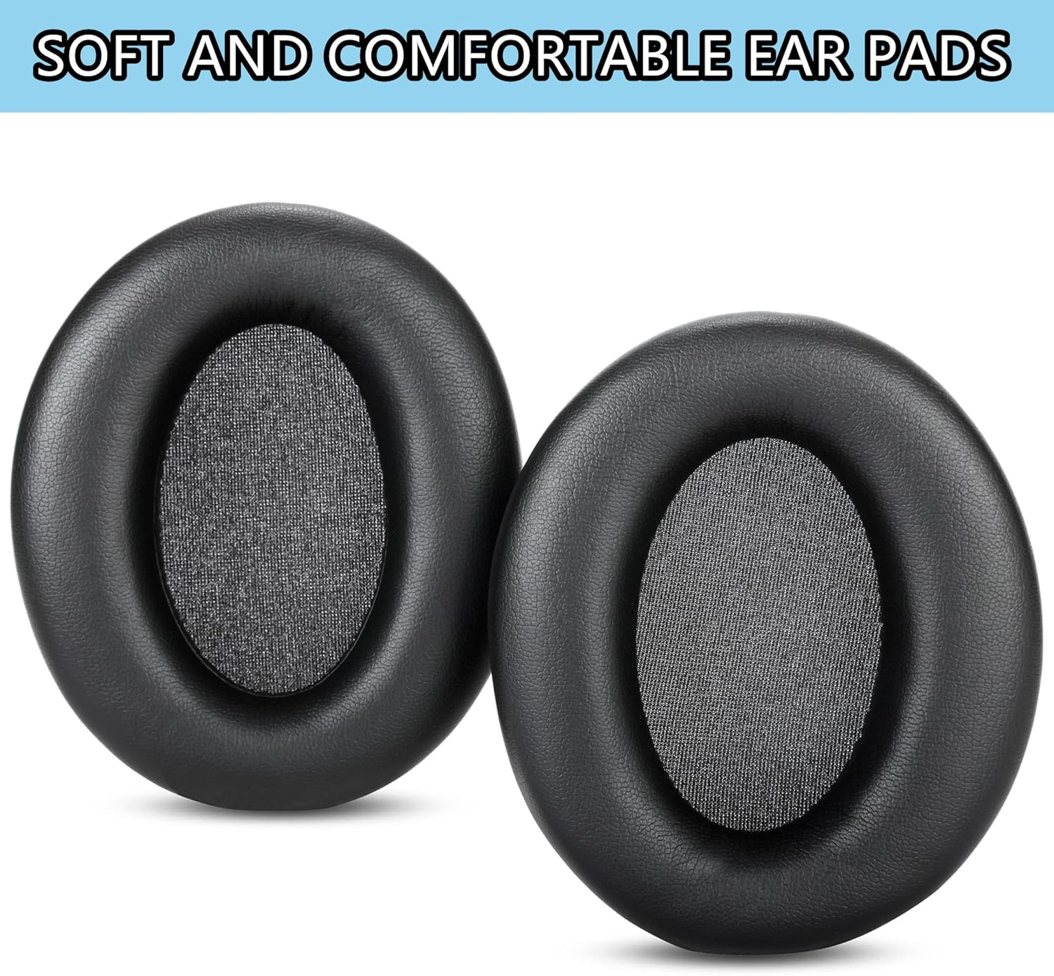 Taizichangqin RP-HD805N Earpads Replacement Compatible with Panasonic RP-HD805N RP-HD605N RP-HD601N Headphones Ear Pads Cushions Protein Leather Memory Foam Black