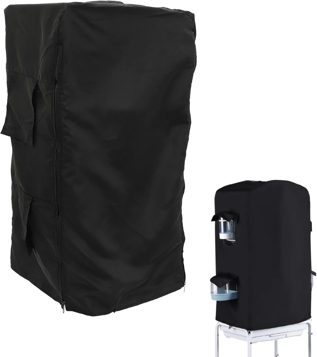 POPETPOP Bird Cage Covers for Night - Birdcage Cover Parrot Cage Cover Breathable Washable Birds Cage Cover Protector Pet Cage Cover Parakeet Cage Cover image number 6