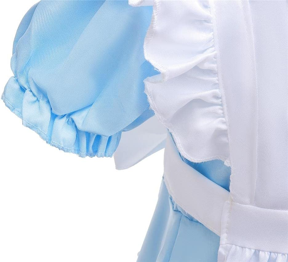 Dressy Daisy Fancy Wonderland Party Costume Dress up Set with Apron Pinafore & Headband for Toddler Little Girls Size 2 to 14 image number 3