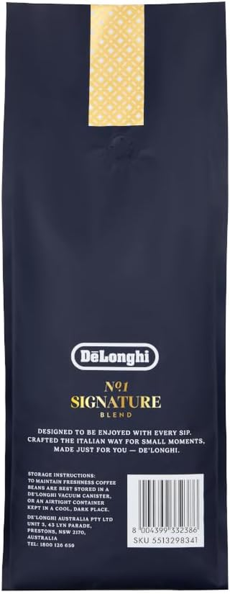 De'Longhi Signature Blend Coffee Beans, 1Kg image number 4
