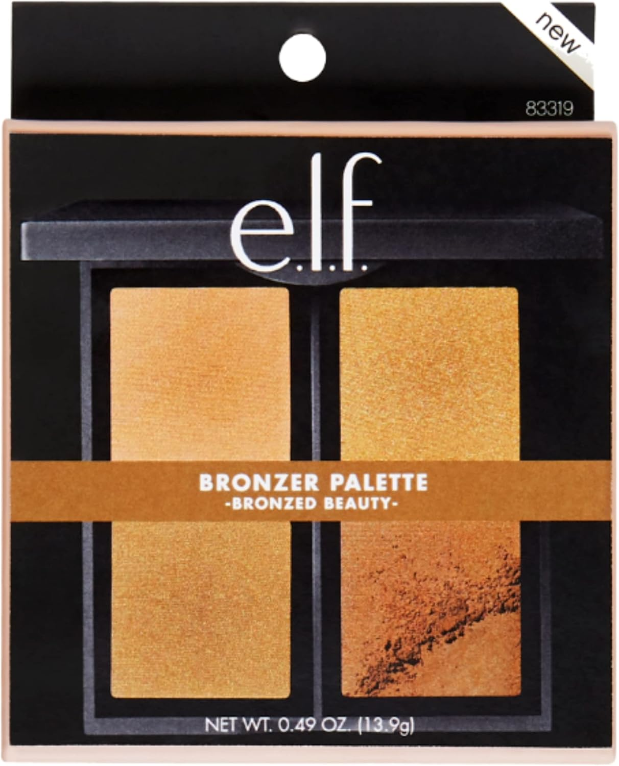 E.L.F. Bronzer Palette, 83319 Bronzed Beauty, 0.43 Ounce image number 2