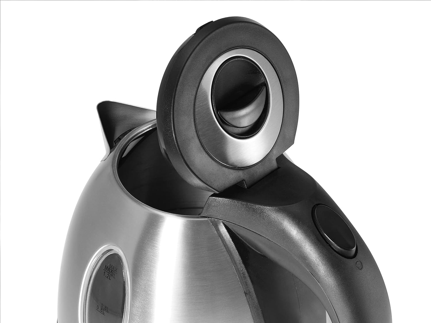 Tristar Stainless Steel Kettle/Camping Kettle with 1.2 Liter Capacity - 360&deg; Rotatable with Water Level Indicator and Automatic Shutdown Function, WK-1325, 850 Watts image number 3