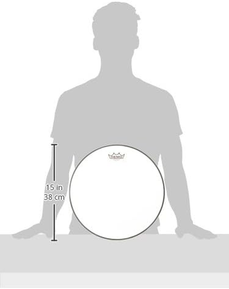 Remo Ambassador Hazy Snare Side Drumhead, 14" image number 2