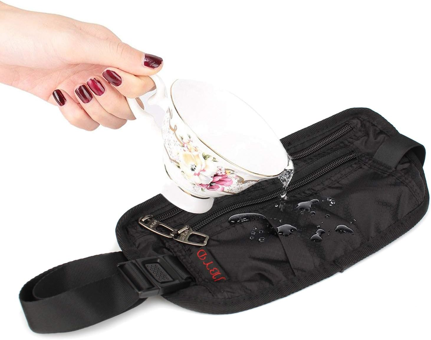 YELLOW-PRICE Bum Bag, Waist Sports Bag, Rfid-Blocking Fanny Pack for Travel, Outdoors Sports Men Women